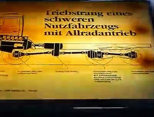 How a truck 6x6 wheel drive works