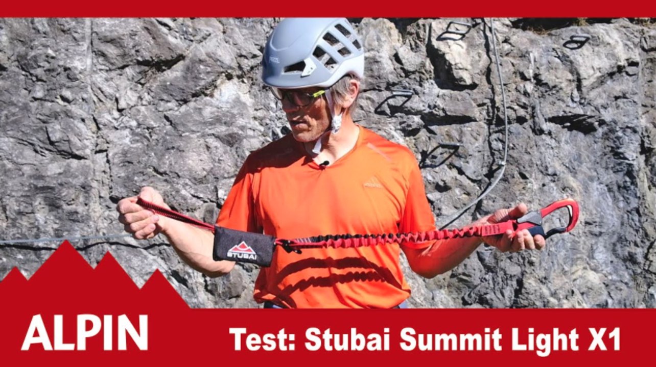 Test 2021: Stubai Summit Light X1 -Klettersteigset | ALPIN - Das Bergmagazin