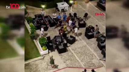 Rus turistlerden ''kız arkadaşıma baktın'' kavgası