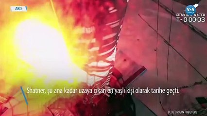 Kaptan Kirk 90 Yaşında Uzayda