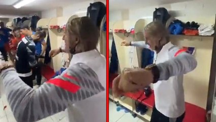 Ümit Karan'ın yerini alan G.Saray'ın eski hocasından misketli kutlama! Son hali şaşırttı