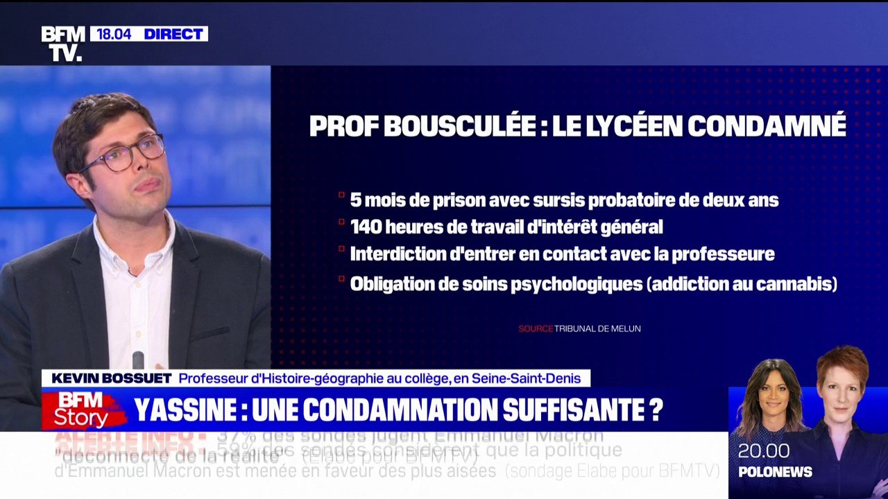 Enseignante agressée: pour ce professeur d'Histoire-géographie, "il faut créer des structures adaptées pour les élèves qui gâchent le travail de toute une classe"
