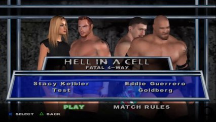 Here Comes the Pain Stacy Keibler(ovr 100) vs Test vs Eddie Guerrero vs Goldberg