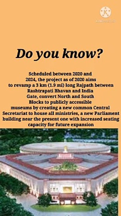 Amazing fact about central vista project