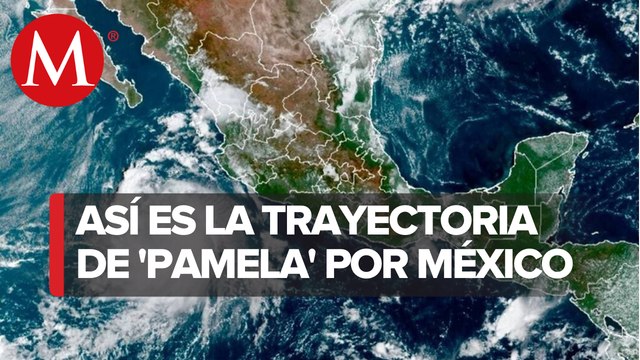 Pamela' se degrada a tormenta tropical, por la noche volverá a huracán_ SMN