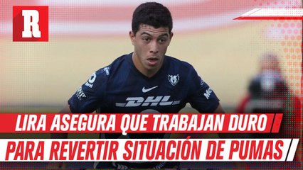 Erik Lira: 'Nos partimos la madre para revertir situación de Pumas'