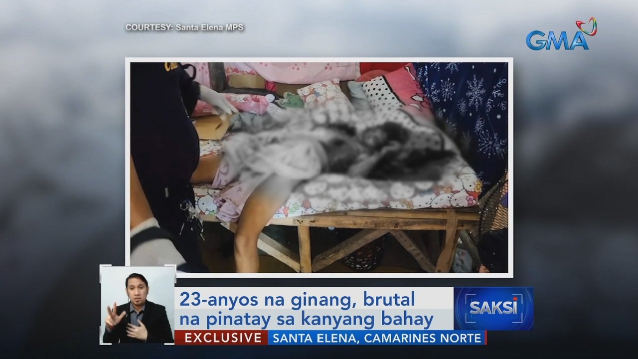 23-anyos na ginang, brutal na pinatay sa kanyang bahay | Saksi