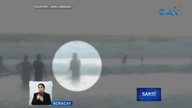 Babaeng turista, nailigtas mula sa pagkakalunod | Saksi