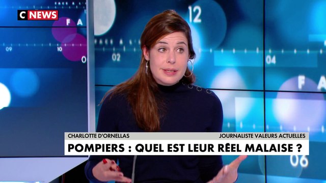 Charlotte d'Ornellas relate les violences subies par les pompiers : «ces agressions c'est insupportables»