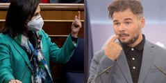 Rufián ataca a Casa Real y Margarita Robles saca los tanques: “Estudie un poco, lea un poco”