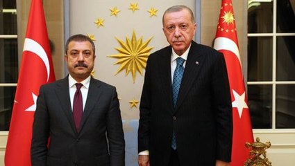 Dolardaki rekorun ardından dikkat çeken görüşme! Cumhurbaşkanı Erdoğan, Kavcıoğlu'nu kabul etti