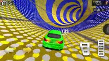 Mega Ramp Car Stunt Game / GREEN CAR / Free Ramp Car Games / Android GamePlay #2