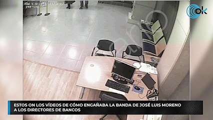 Estos son los vídeos de cómo engañaba la banda de José Luis Moreno a los directores de bancos