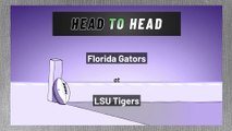Florida Gators at LSU Tigers: Spread