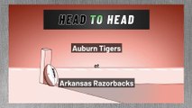 Auburn Tigers at Arkansas Razorbacks: Spread