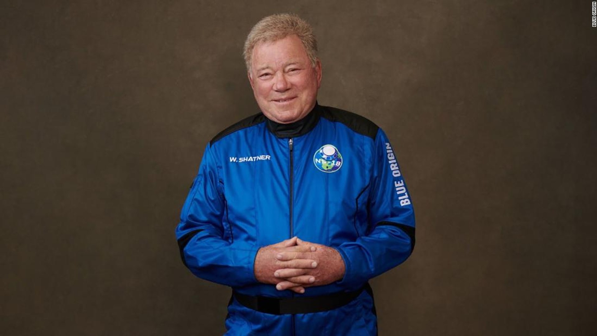 william shatner 90 becomes oldest person to go to space video dailymotion