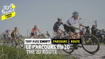 #TDFF avec Zwift - Discover the route in 2D