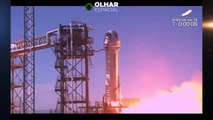 Capitão Kirk no espaço! Assista ao voo de William Shatner a bordo de foguete da Blue Origin