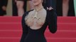 Bella Hadid Paired the Tiniest Cardigan With the Biggest Hair in Her Latest Campaign