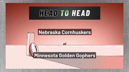 Nebraska Cornhuskers at Minnesota Golden Gophers: Spread