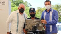 En Chiapas, Rutilio Escandón encabeza entrega de patrullas y equipo para fortalecer policía