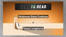 Oklahoma State Cowboys at Texas Longhorns: Spread