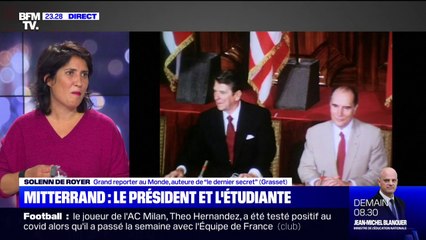"Dès le premier récit, ça a été d'une infinie précision": Solenn de Royer a recueilli le témoignage de Claire, une étudiante qui a entretenu une relation secrète avec le président François Mitterrand