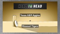 Texas A&M Aggies at Missouri Tigers: Spread