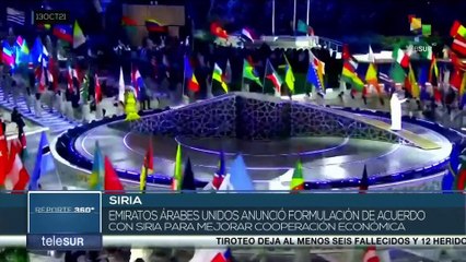 EAU anuncia su acuerdo para mejorar intercambio comercial con Siria