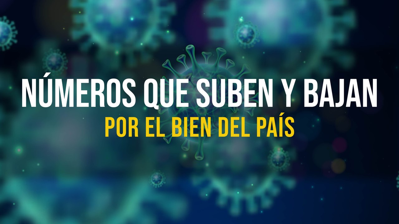 Números que suben y bajan por el bien del país