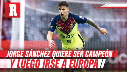 Jorge Sánchez quiere volver a ser campeón con las Águilas y después ir a Europa