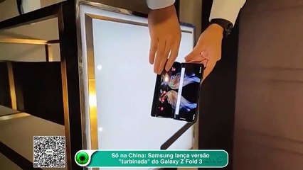 Só na China: Samsung lança versão turbinada do Galaxy Z Fold 3