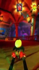 Team Cortex Kart, Red Paint Job, And Wheels Gameplay - Crash Team Racing Nitro-Fueled