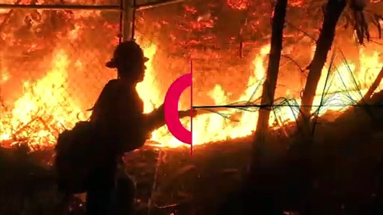 Kampf gegen die Flammen in Nordkalifornien