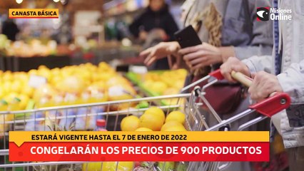 Congelarán los precios de 900 productos
