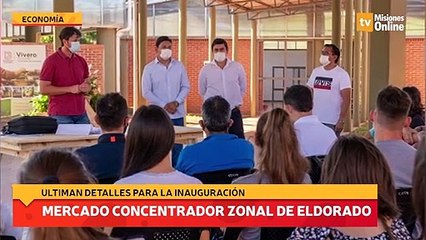 Ultiman detalles para la inauguración del Mercado Concentrador Zonal de Eldorado
