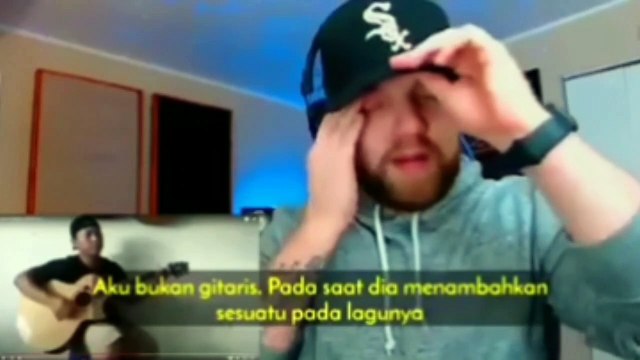 New reaction alip ba ta 2021 | orang ini akhirnya terkagum melihat alip ba ta memainkan gitar nya