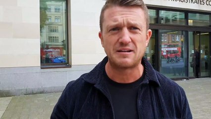 A quick interview with Tommy Robinson