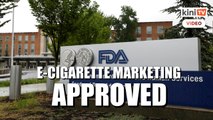 U.S. FDA gives marketing nod to an e-cigarette for the first time