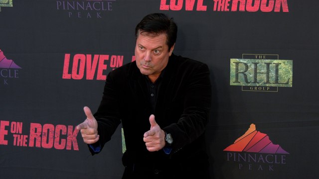 Jeff Rector attends the Love on the Rock Red Carpet Premiere in Los Angeles