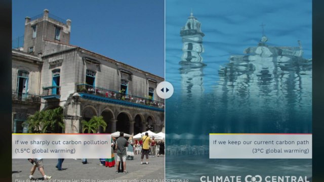 지구 기온 3도 오르면 상하이, 나폴리 등 50개 도시 물에 잠긴다 / YTN