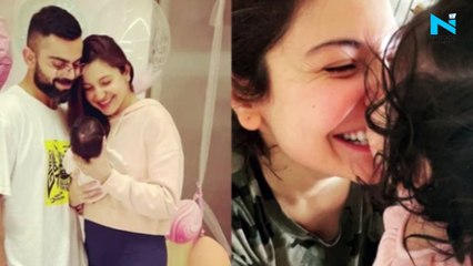 Anushka Sharma shares pic with Vamika on Durga Ashtami, says she makes her braver