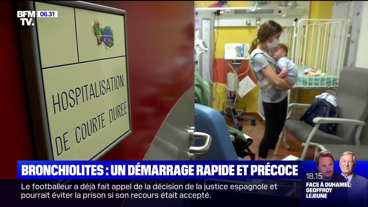 Épidémie de bronchiolites: pourquoi le démarrage est-il si rapide et précoce?