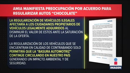 Firmará López Obrador acuerdo para regularizar "autos chocolate"