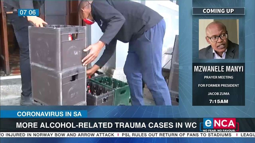 More alcohol related trauma cases in WC