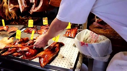 Street Food || Fresh Roasted Pork Crispy Roasted Ducks YUMMY .