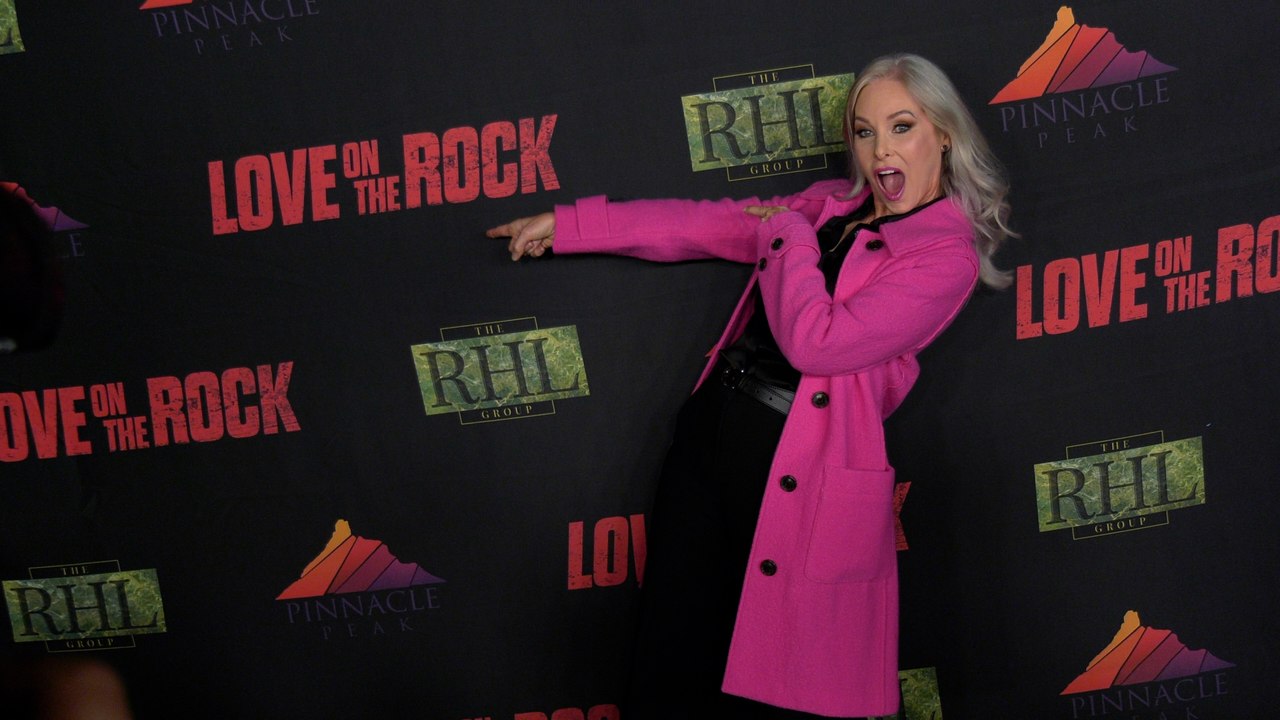 Monique Parent attends the "Love on the Rock" Red Carpet Premiere in Los Angeles