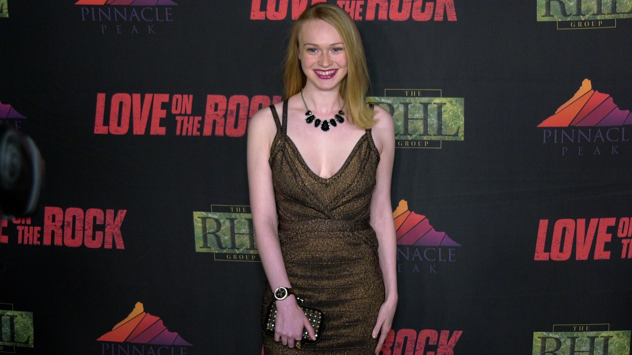 Rachelle Henry attends the "Love on the Rock" Red Carpet Premiere in Los Angeles