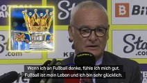 Ranieri-Vorstellung: Über sein Alter, Jürgen Klopp und Pizza