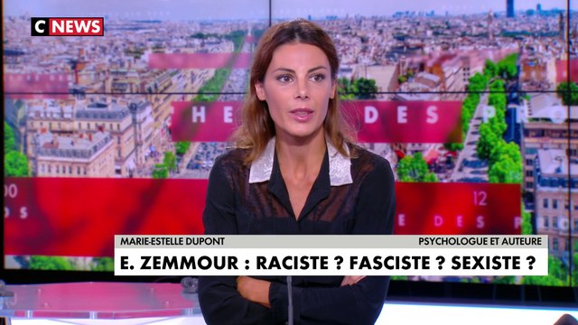 Marie-Estelle Dupont : «J'ai l'impression que le sujet des femmes dans la société n'est pas le sujet sur lequel Eric Zemmour est le plus à l'aise»